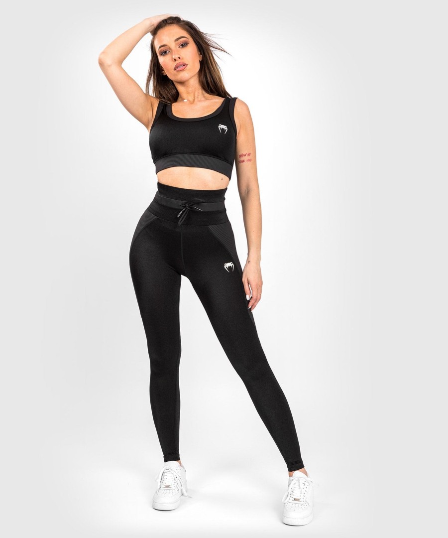 venum glow leggings - for women - black