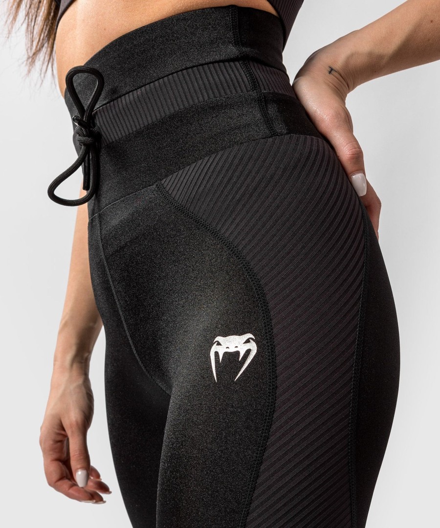 venum glow leggings - for women - black