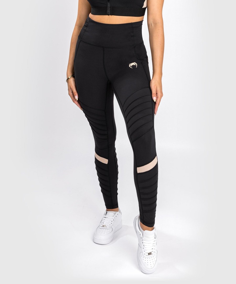 venum moto leggings - for women - blacksand