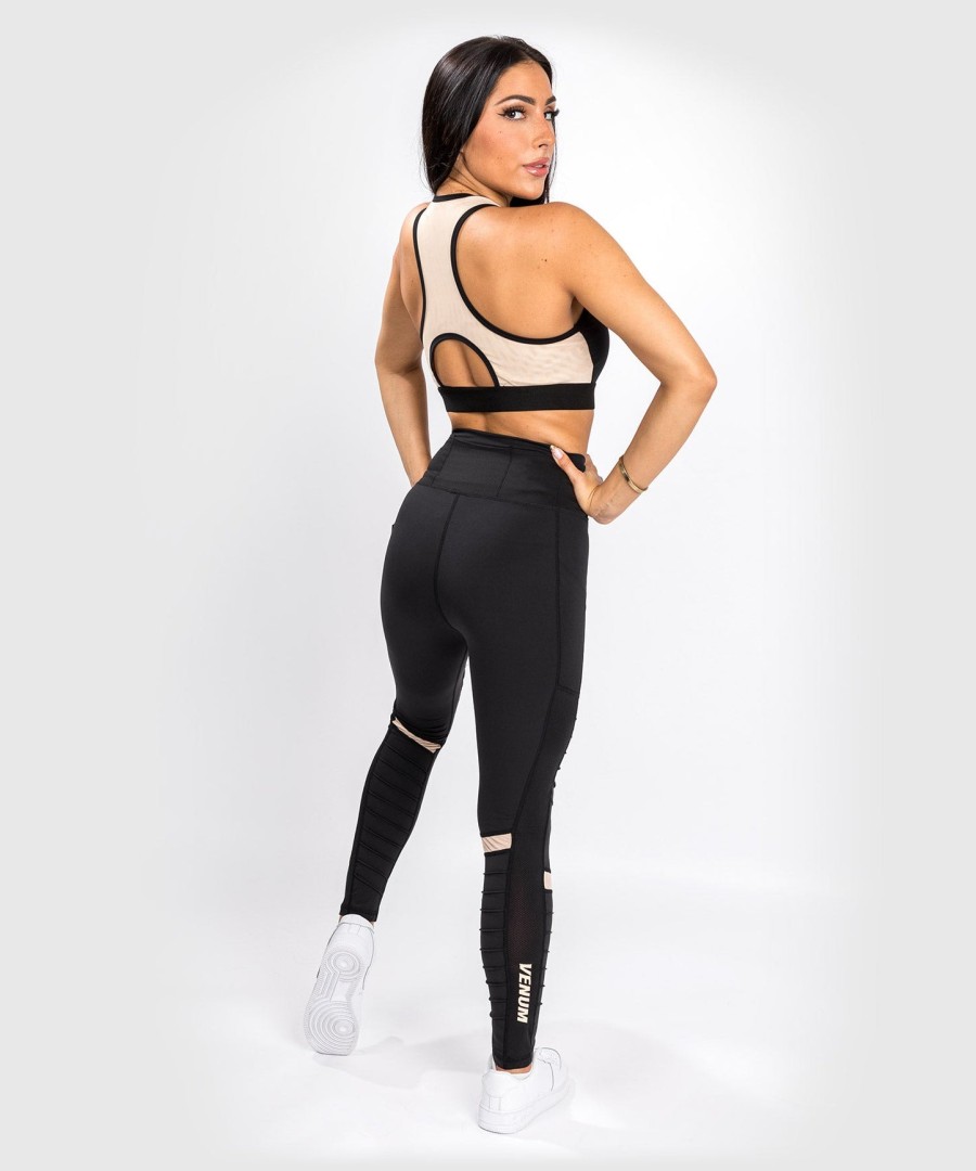 venum moto leggings - for women - blacksand