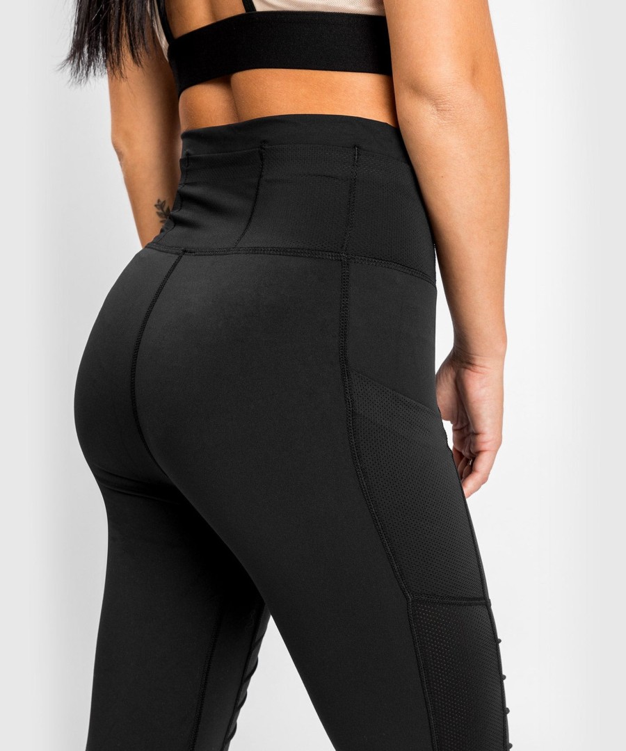 venum moto leggings 78 - for women - blacksand