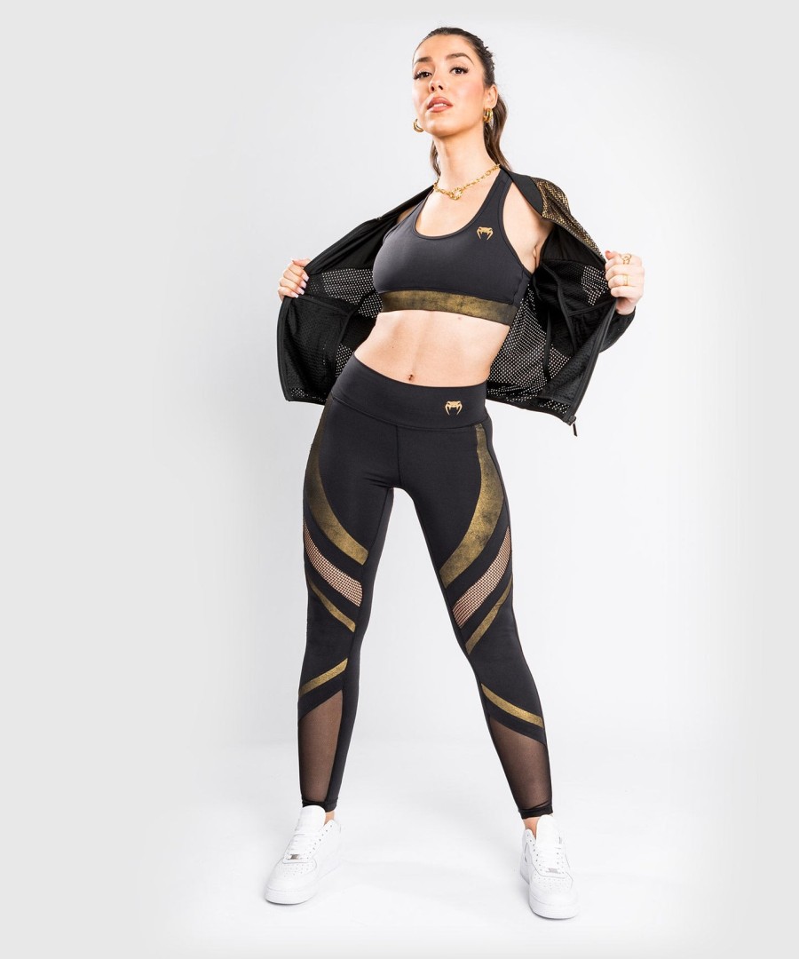 venum lightning leggings 78 - for women - blackgold