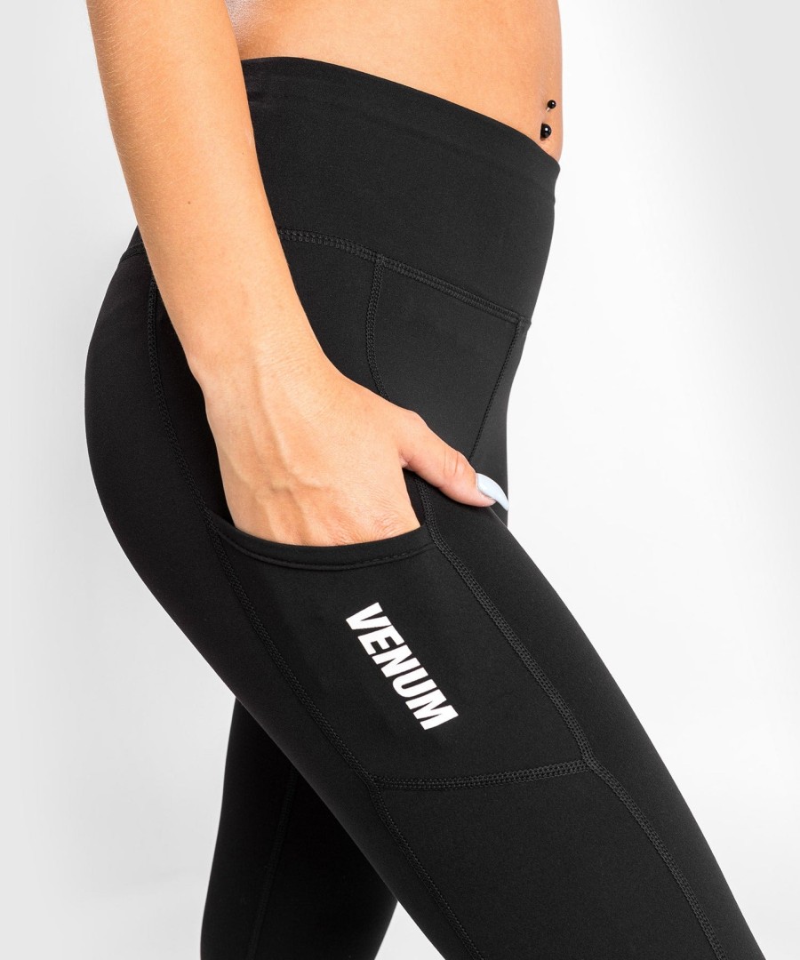 venum essential leggings performance - black