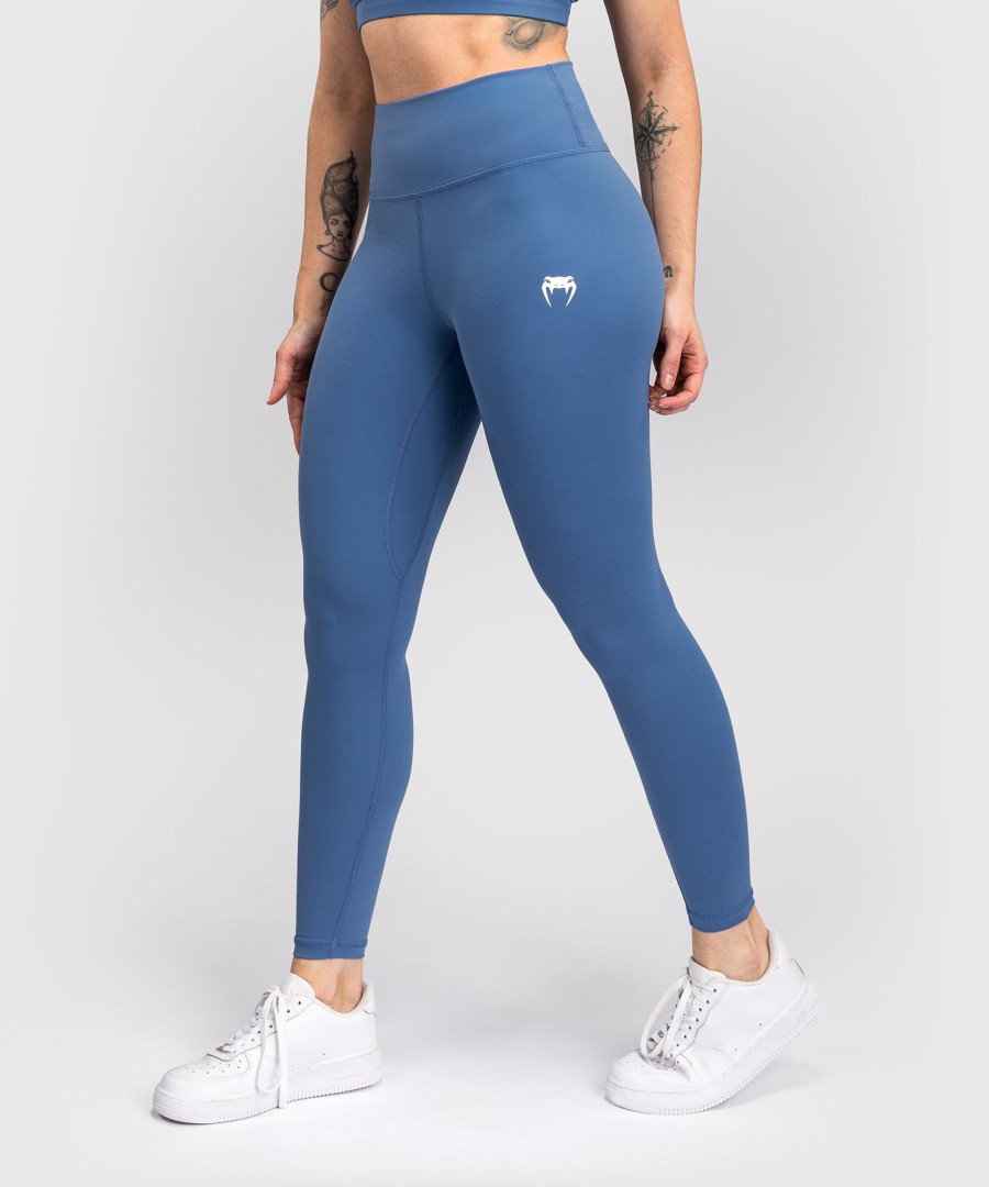 venum essential women leggings - storm blue