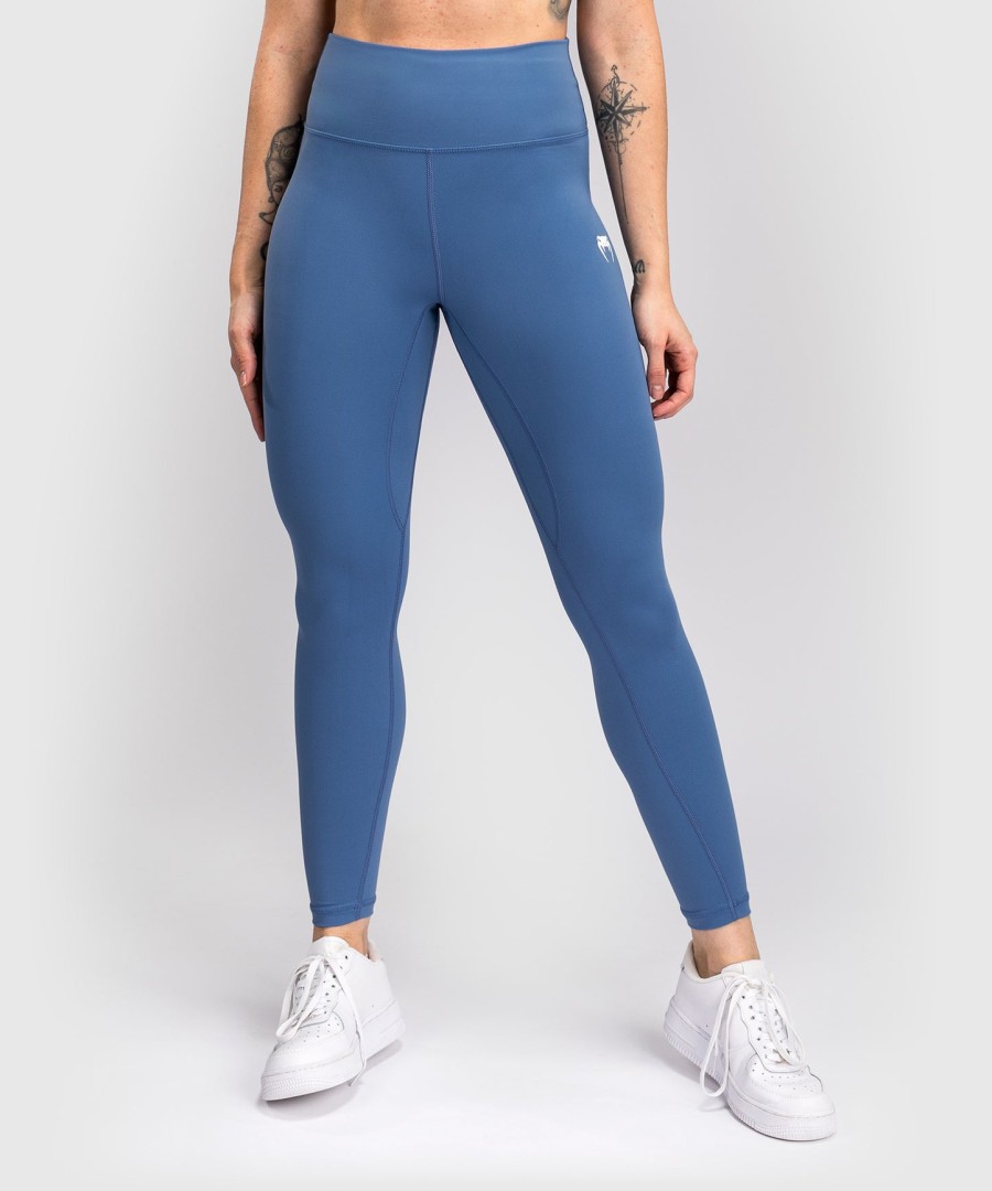 venum essential women leggings - storm blue
