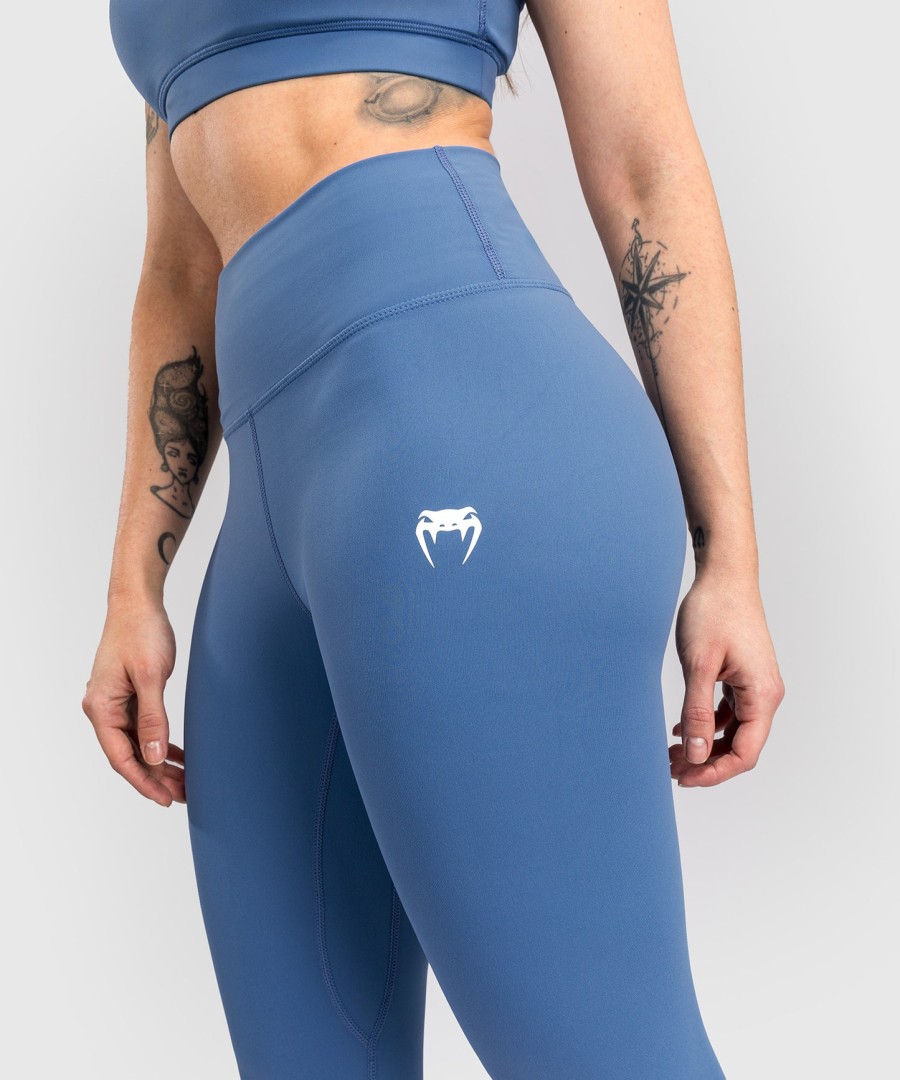 venum essential women leggings - storm blue