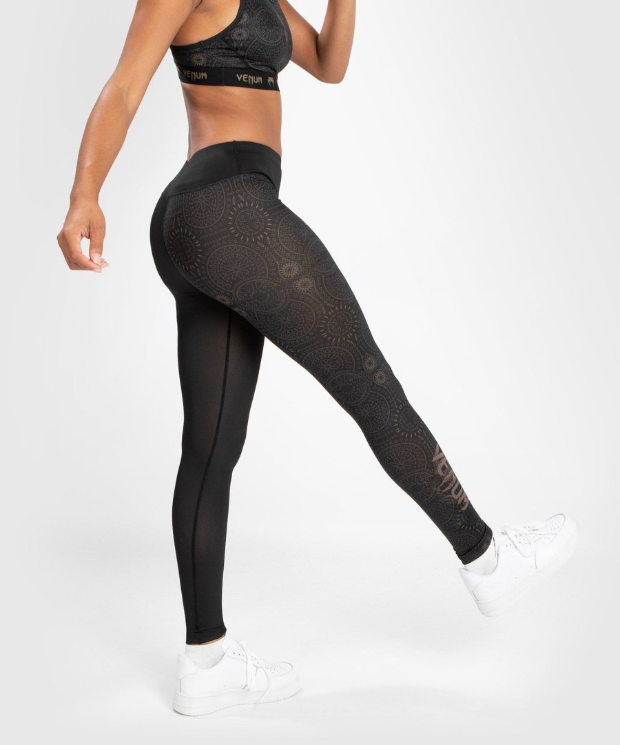 venum women santa muerte dark side - legging - blackbrown