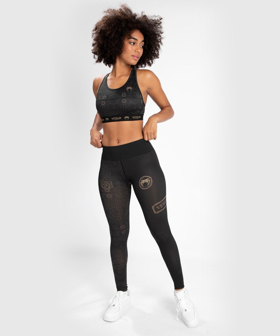 venum women santa muerte dark side - legging - blackbrown