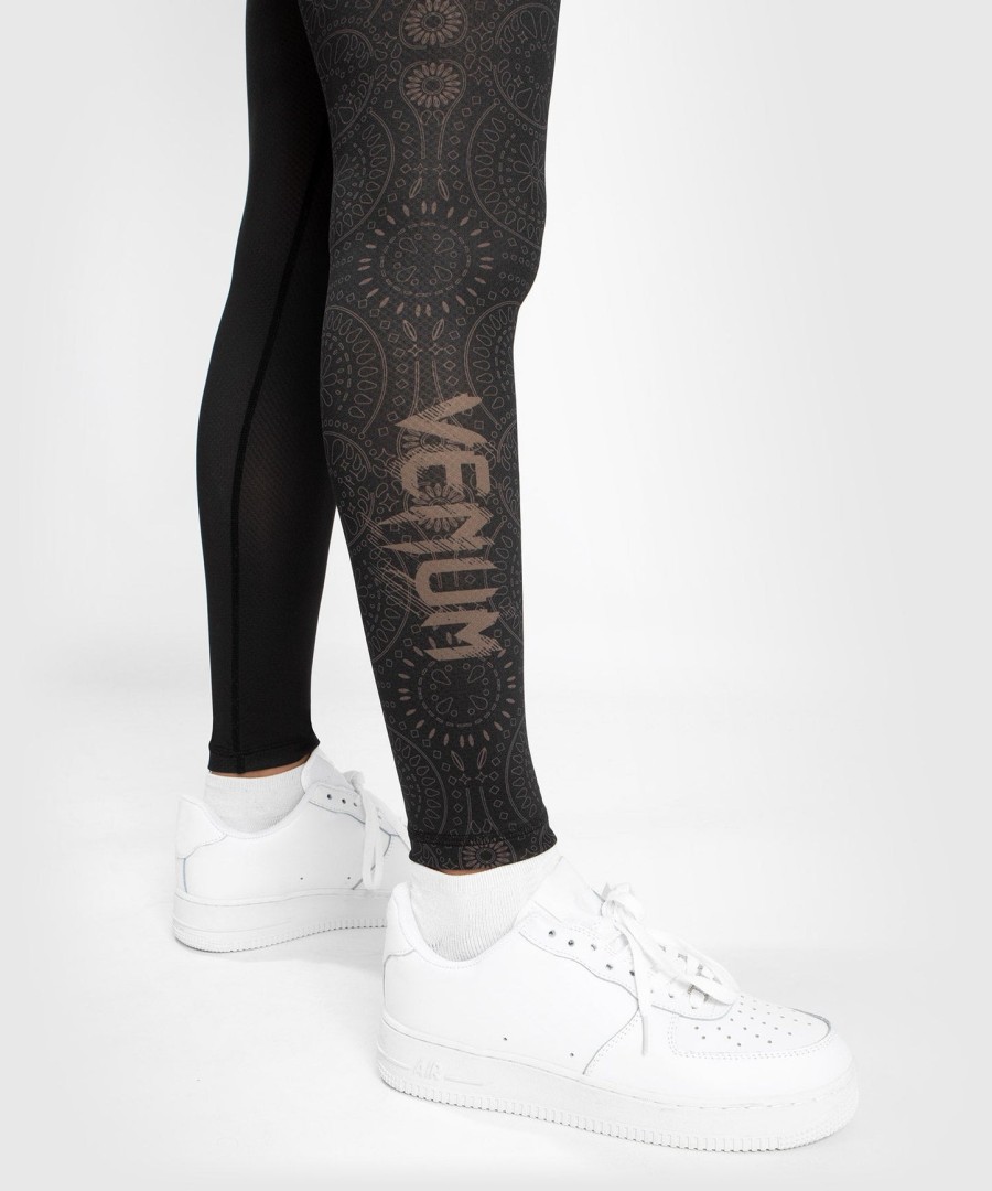 venum women santa muerte dark side - legging - blackbrown