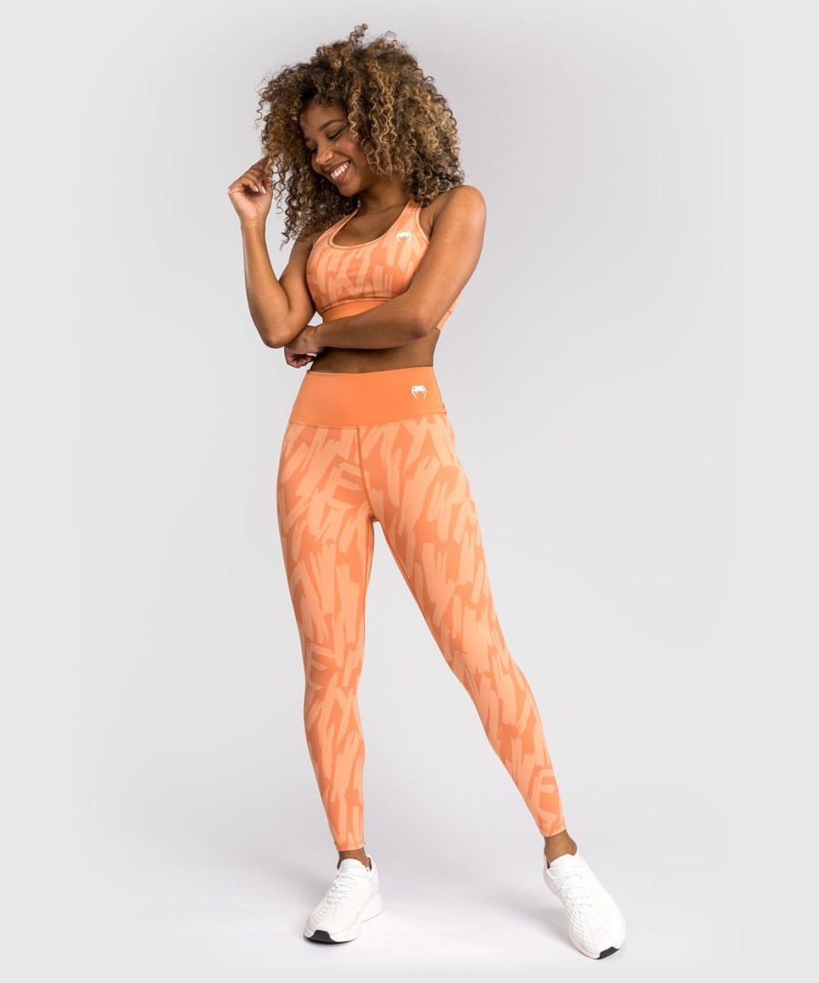 venum graffiti women full-length leggings - velvet apricot
