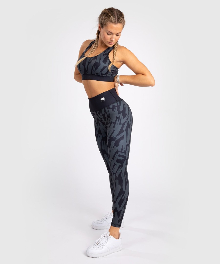 venum graffiti women full-length leggings - urban charcoal