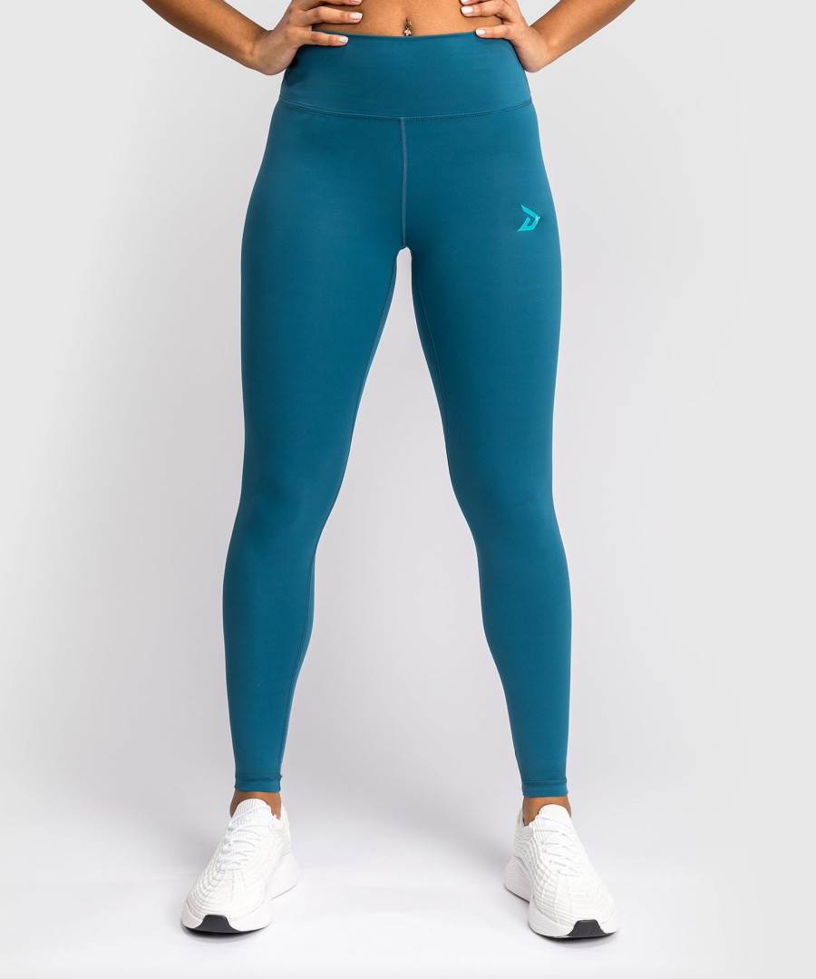 venum x demi women full length leggings - azur blue
