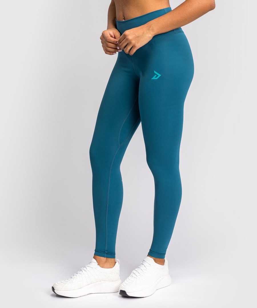 venum x demi women full length leggings - azur blue