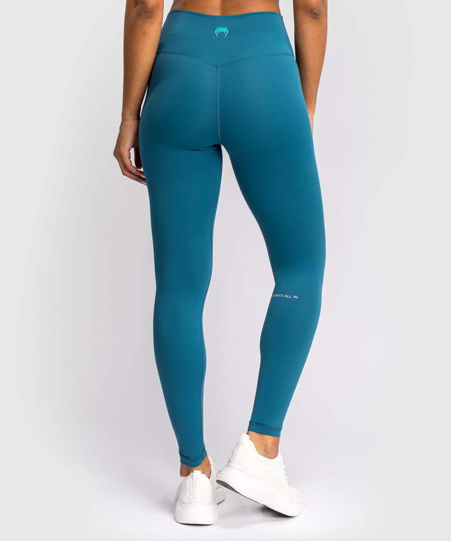 venum x demi women full length leggings - azur blue