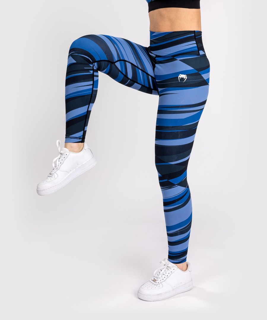 venum abyss women leggings - shadow blue