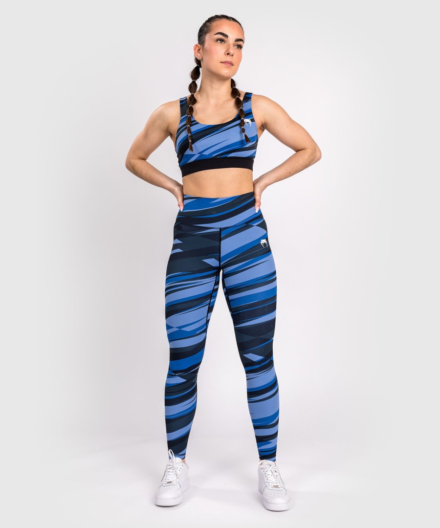 venum abyss women leggings - shadow blue