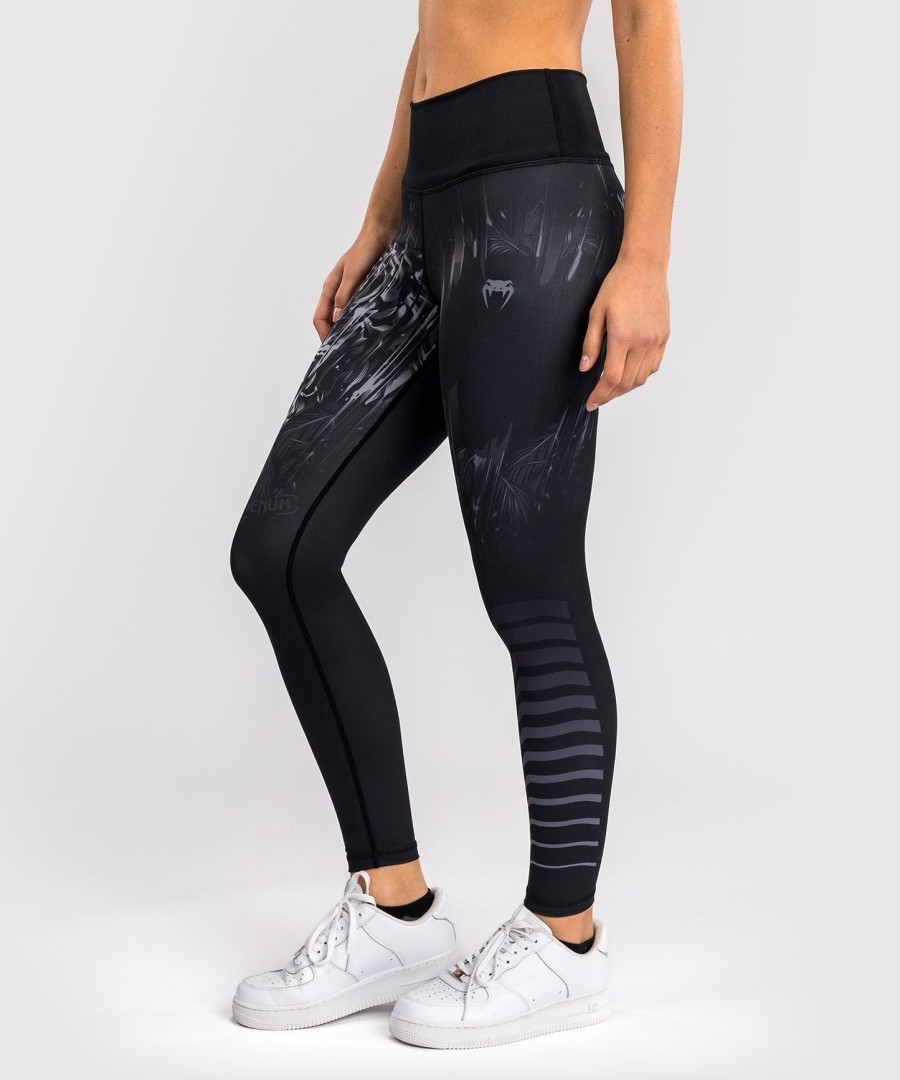 venum tiger women leggings - blacksilver