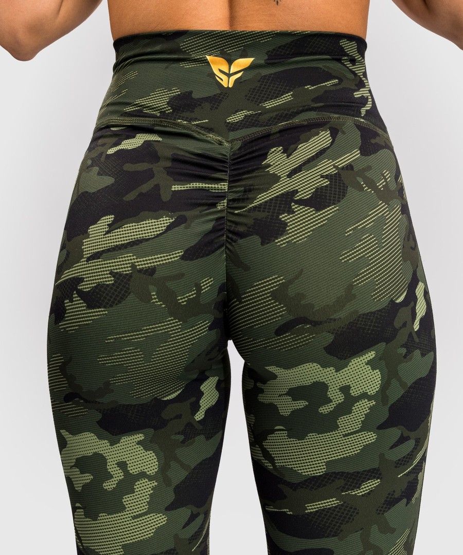 venum x sophia rose women full-length leggings - forest camo