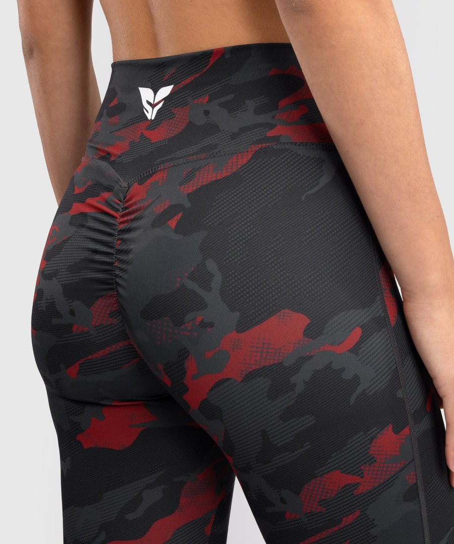 venum x sophia rose women full-length leggings - urban red camo