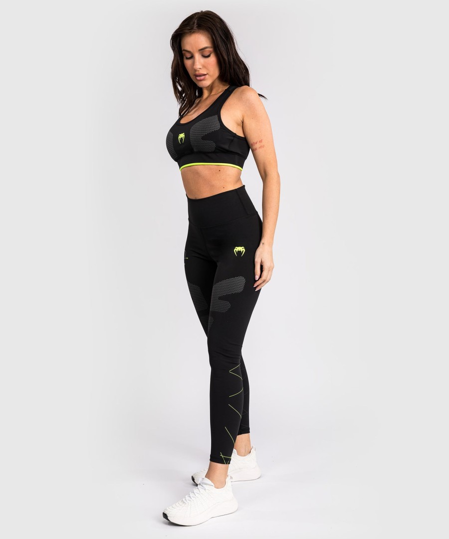 venum training camp 4.0 legging - blackneon green