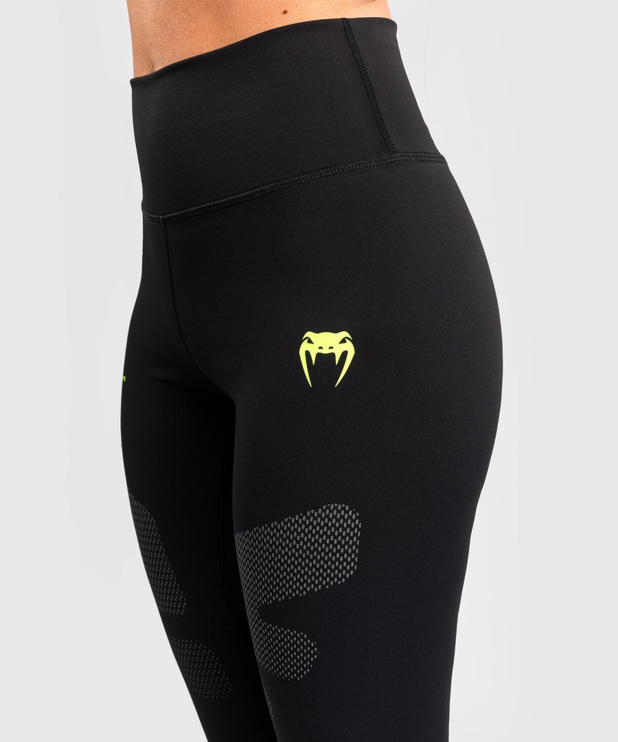 venum training camp 4.0 legging - blackneon green