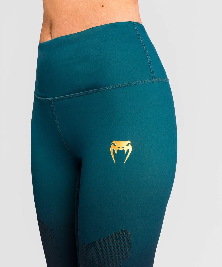 venum tactical xt leggings - blackforest green