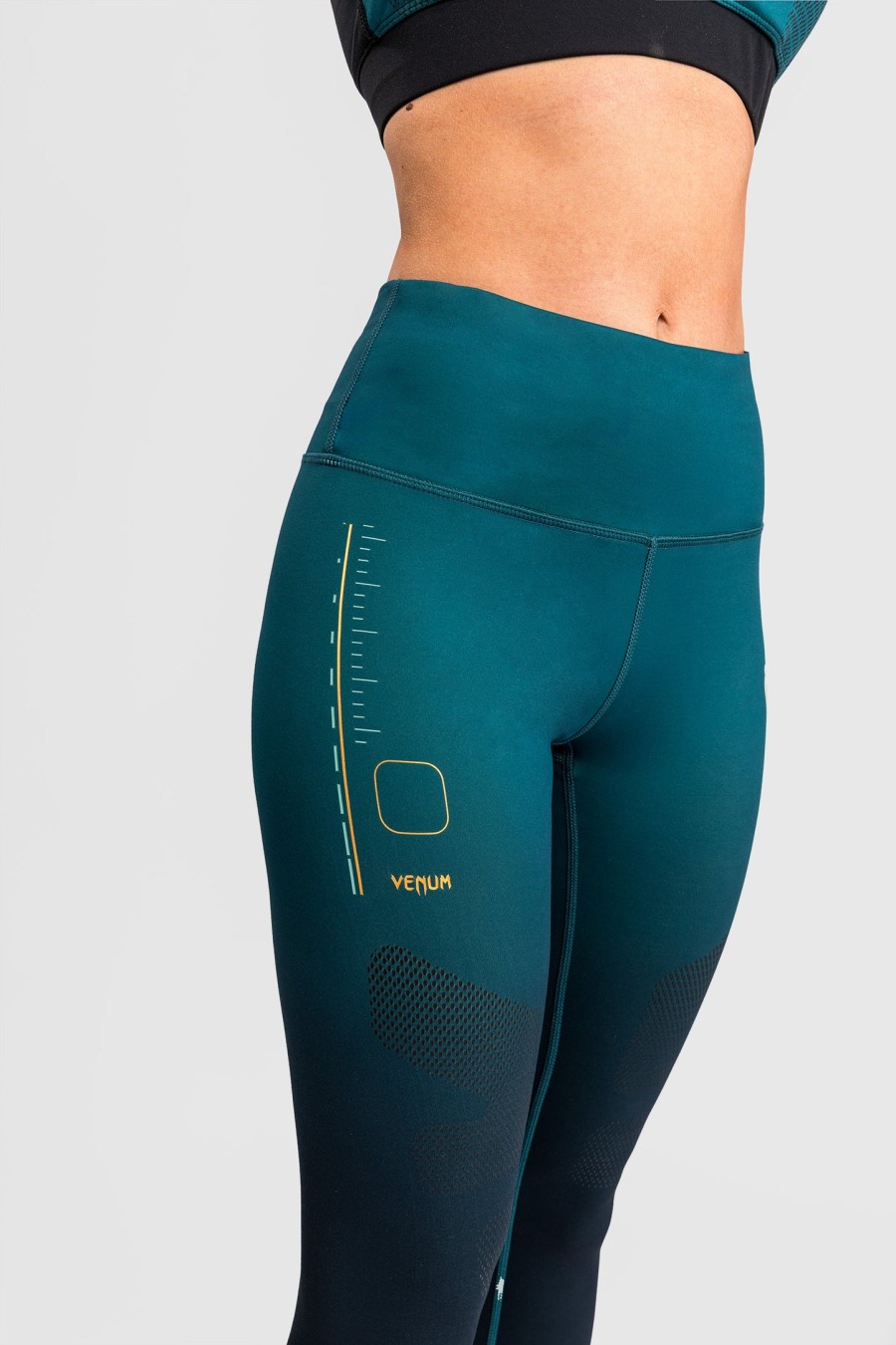 venum tactical xt leggings - blackforest green