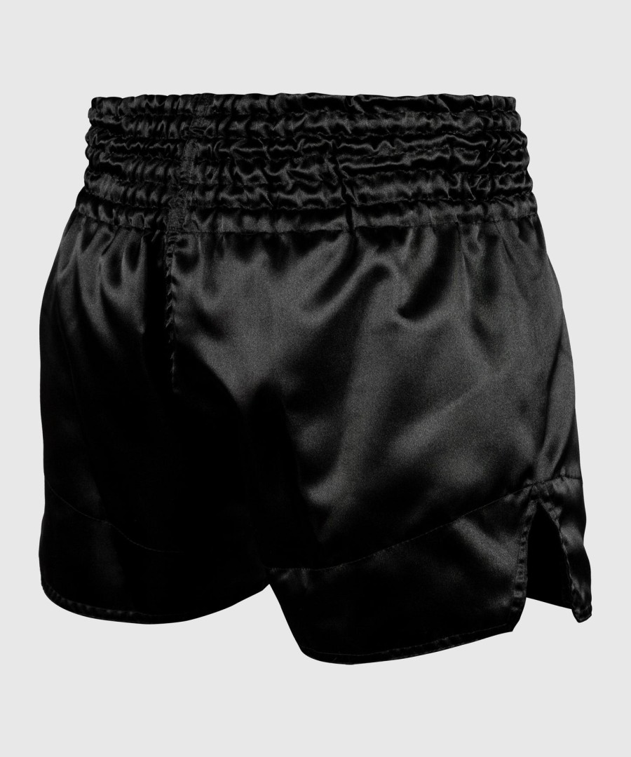 venum classic muay thai short - blackfluorescent yellow