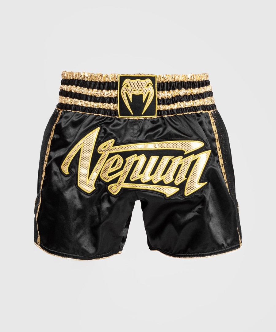 venum absolute 2.0 muay thai shorts - blackgold