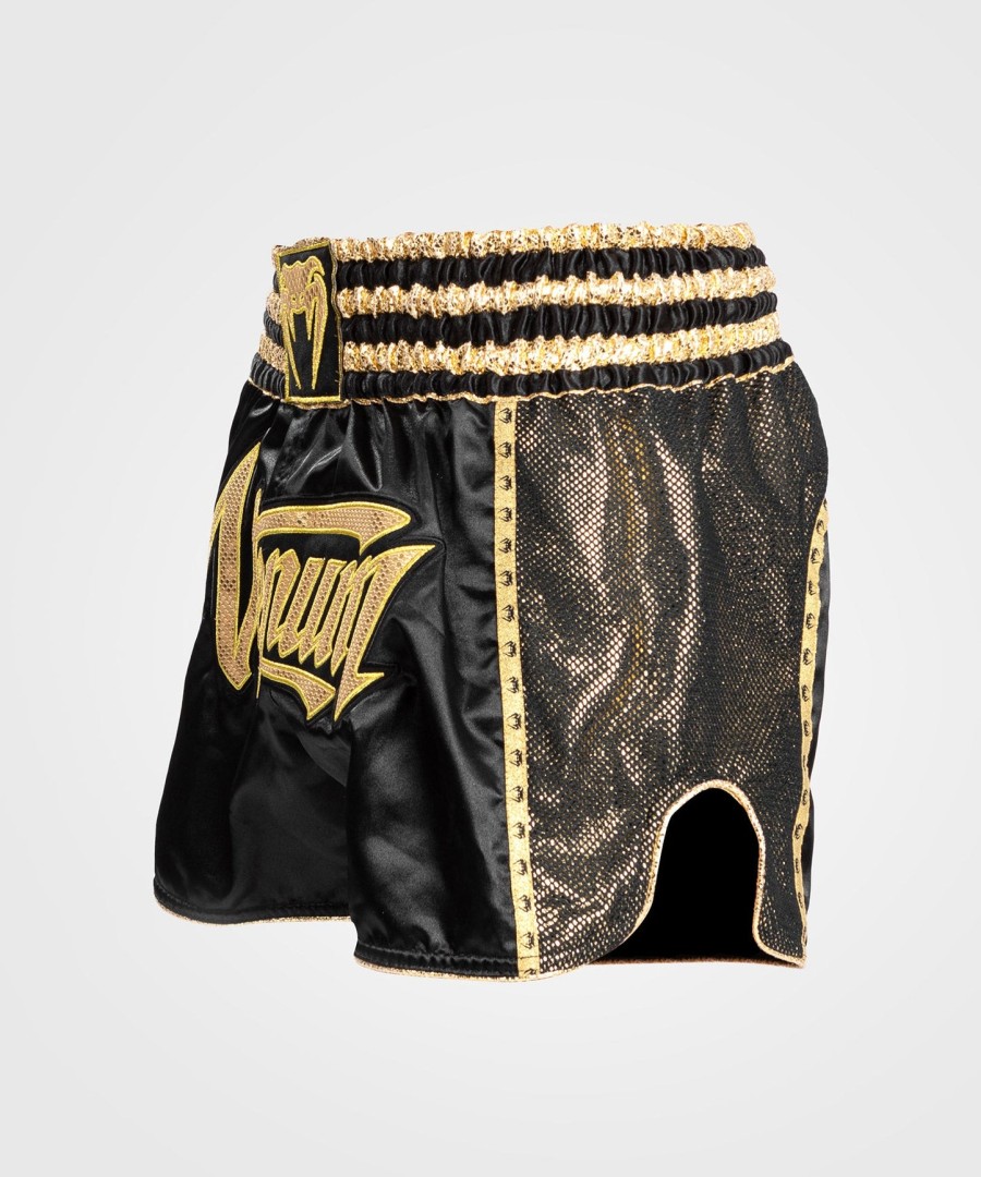 venum absolute 2.0 muay thai shorts - blackgold