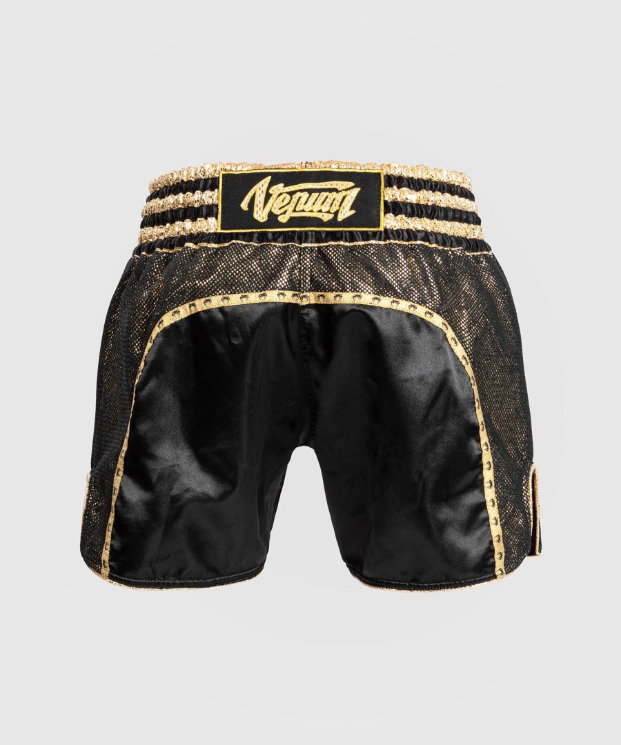 venum absolute 2.0 muay thai shorts - blackgold