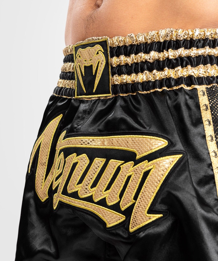 venum absolute 2.0 muay thai shorts - blackgold