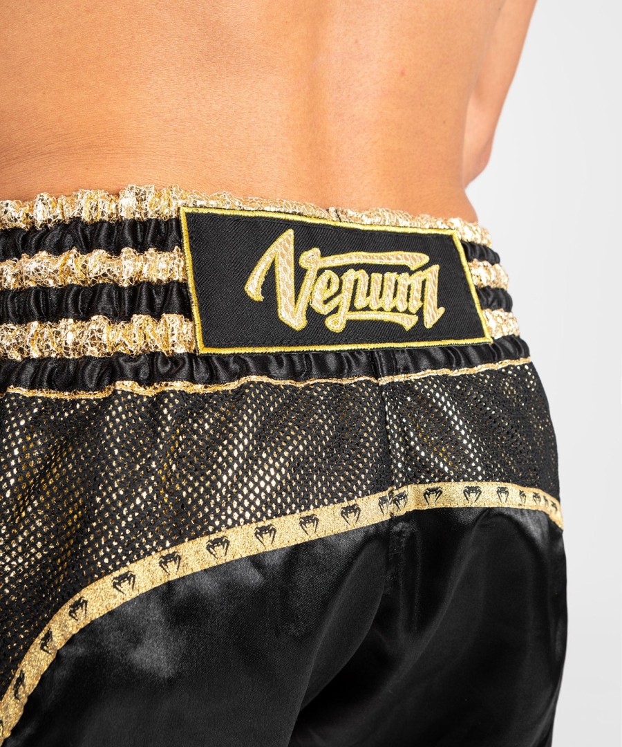 venum absolute 2.0 muay thai shorts - blackgold