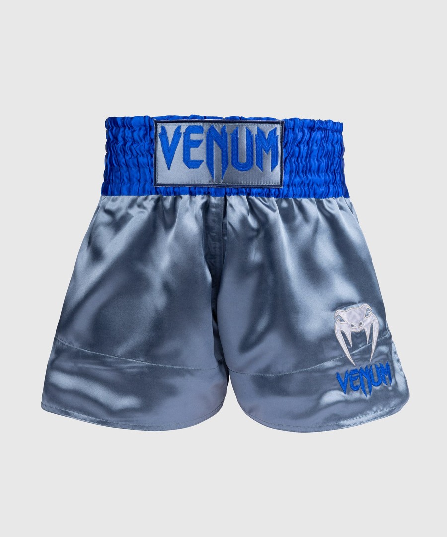 venum classic muay thai shorts - grey