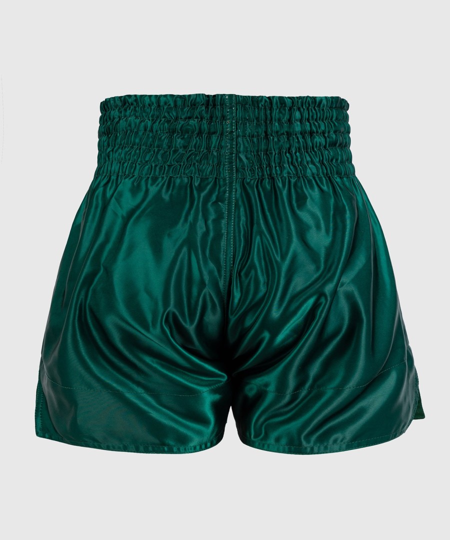 venum classic muay thai shorts - forest green