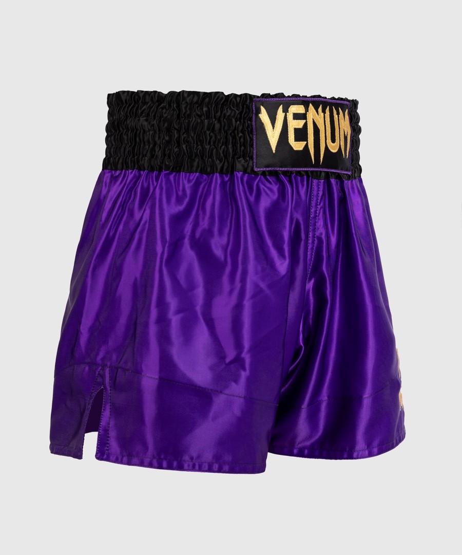 venum classic muay thai shorts - dark purple