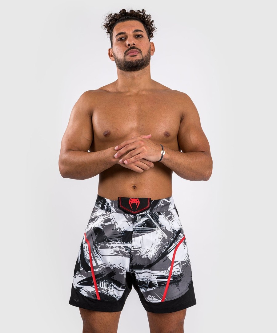 venum electron 3.0 fight shorts - greyred