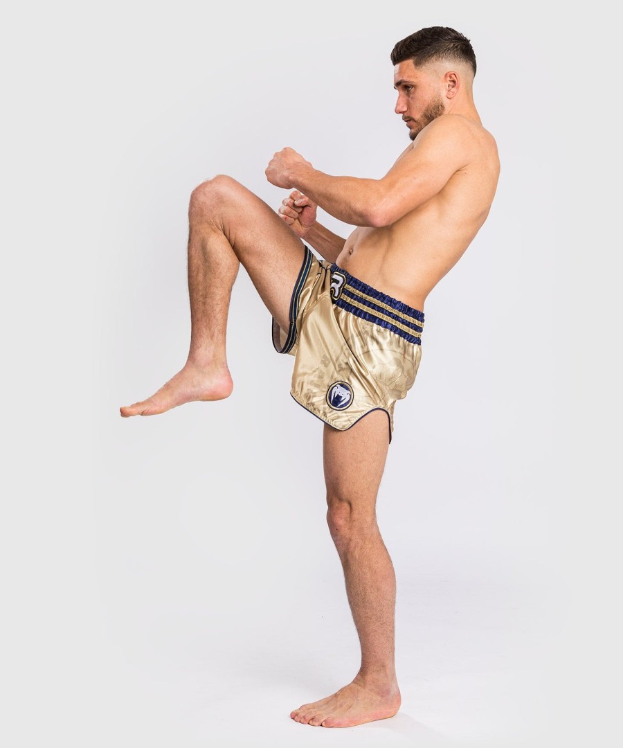 rajadamnern x venum muay thai shorts - sand