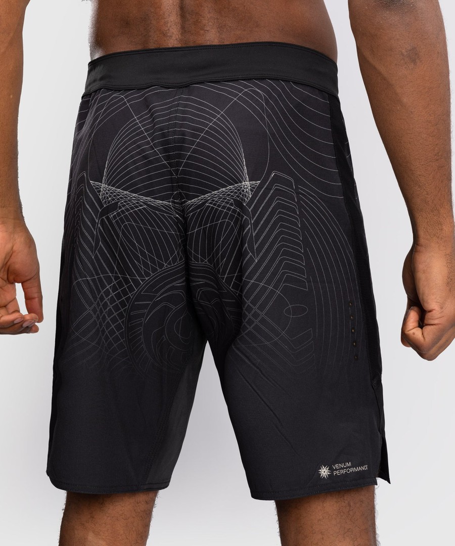 venum g-fit air men fight shorts - deep blackdesert sand