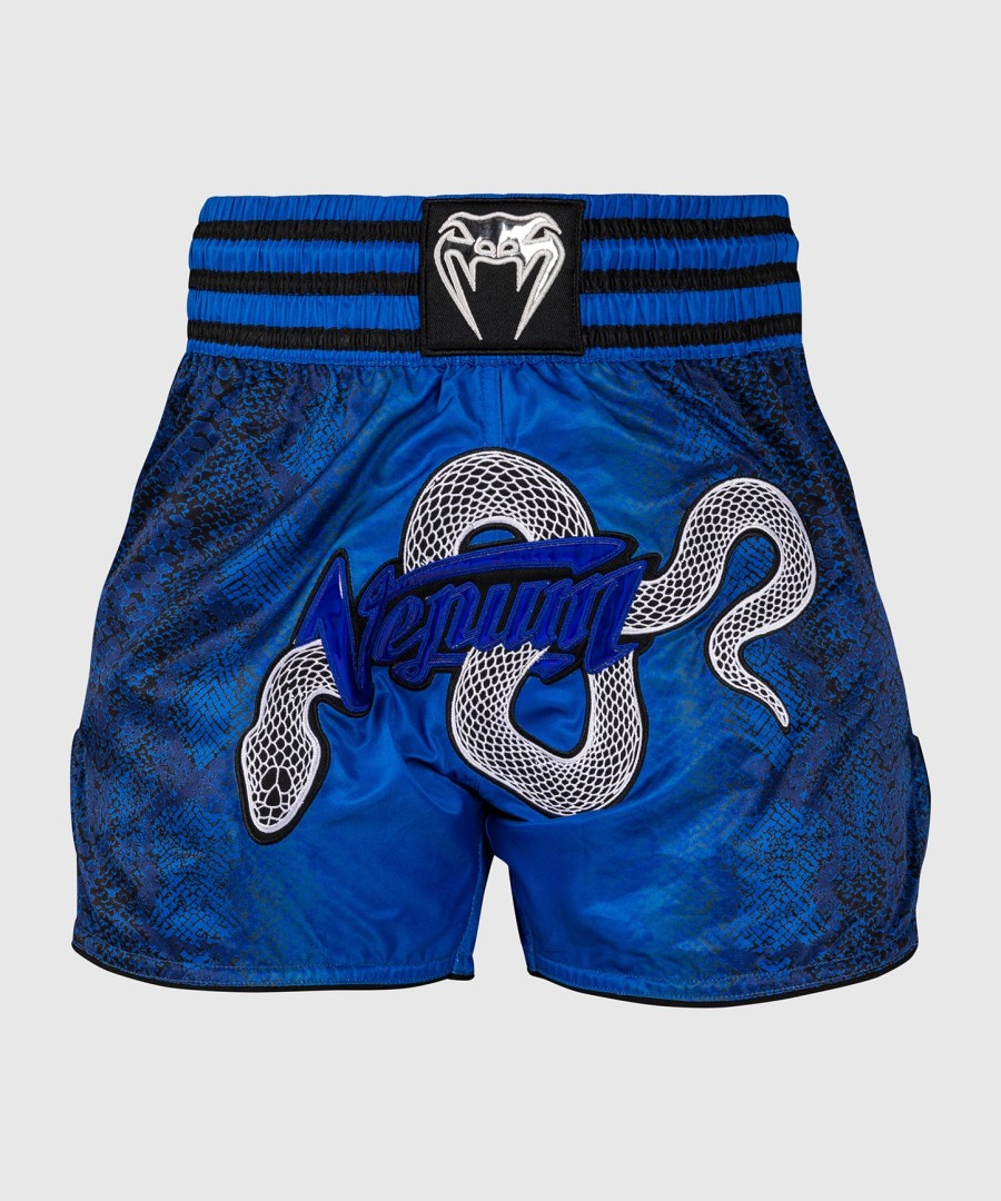 venum amazonia women muay thai shorts - ultramarine blue