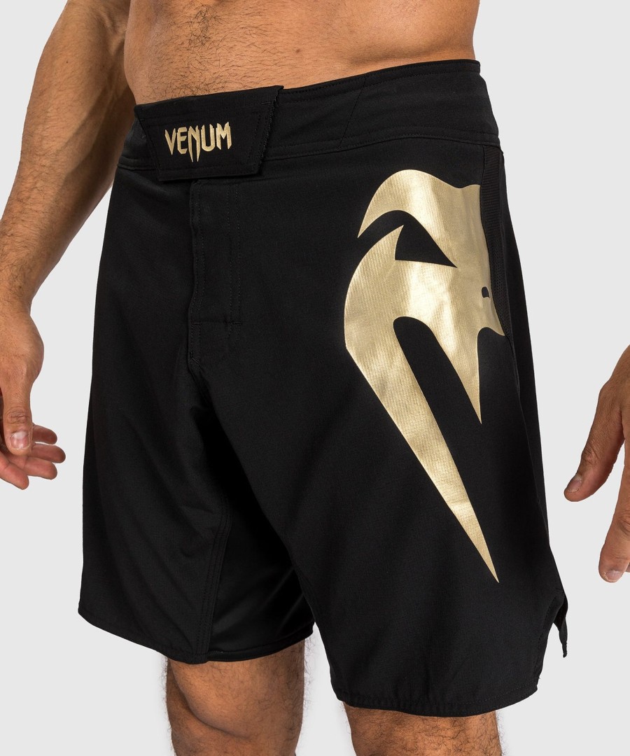 venum light 5.0 fight shorts - blackgold