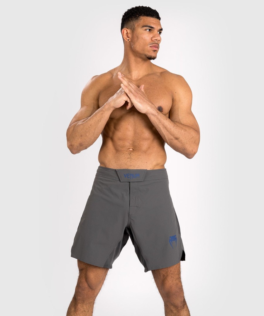 venum contender men fight shorts - grey