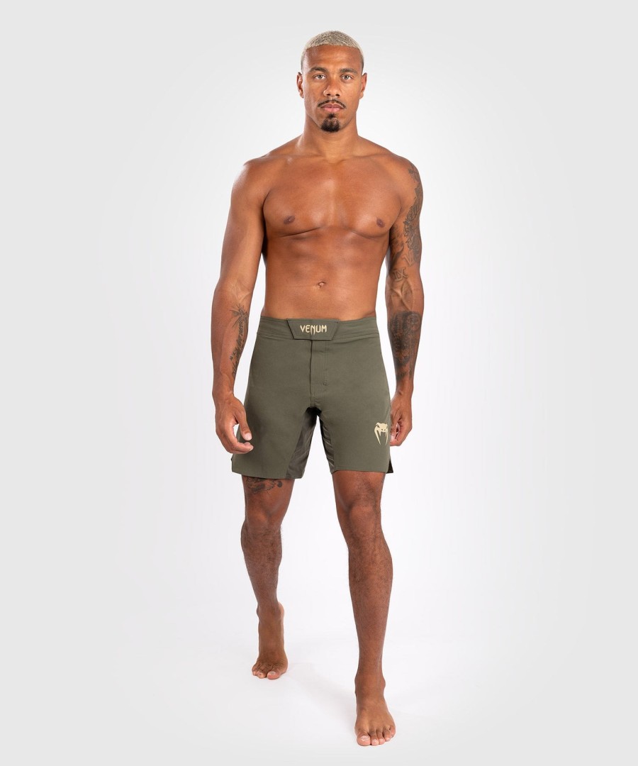 venum contender men fight shorts - khaki