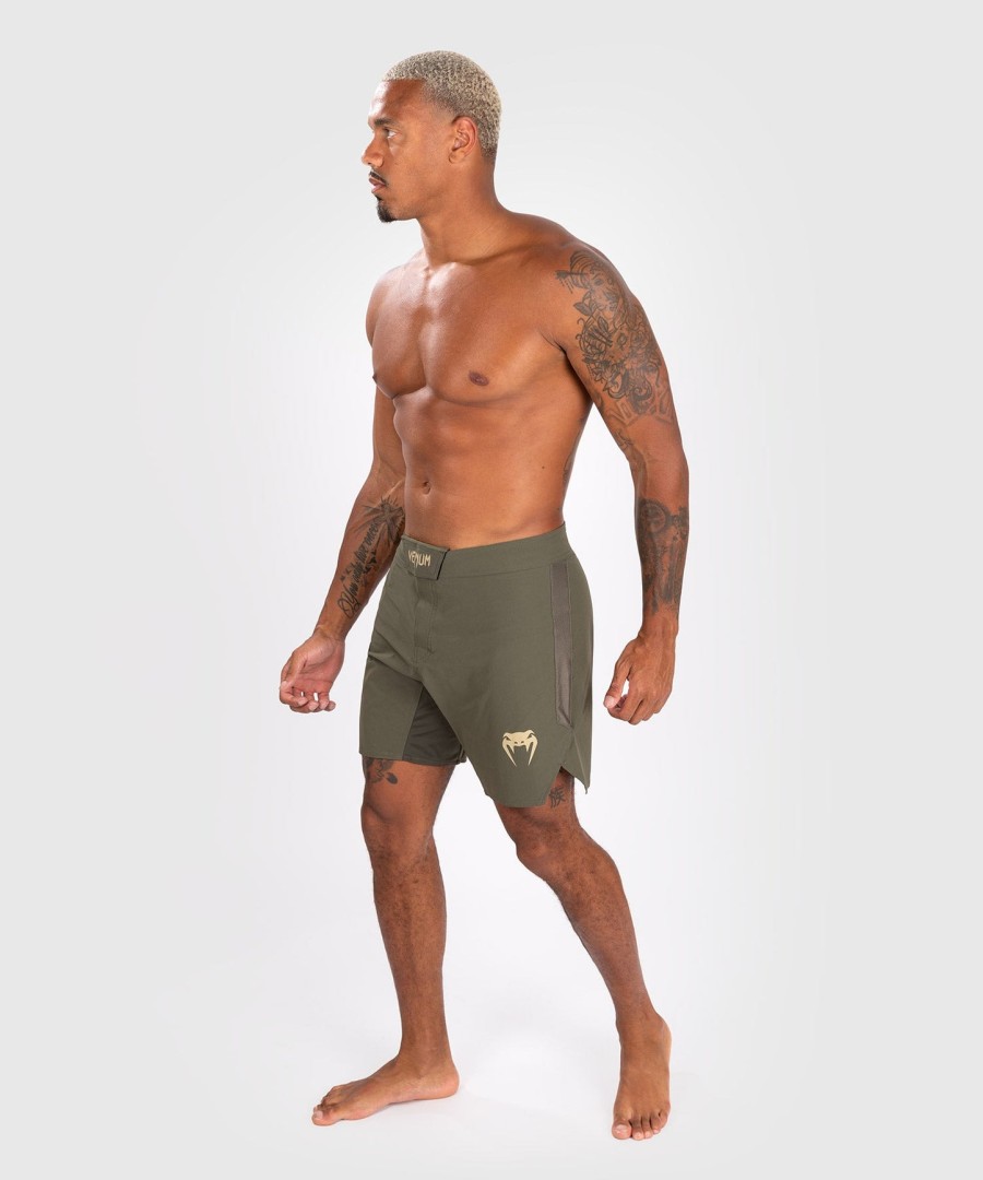 venum contender men fight shorts - khaki