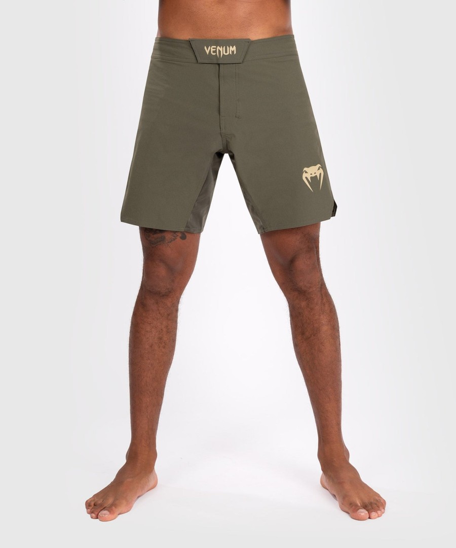 venum contender men fight shorts - khaki