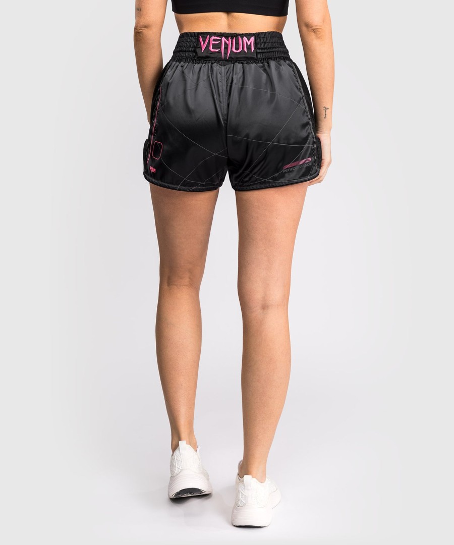 venum tactical xt muay thai shorts - blackstorm grey