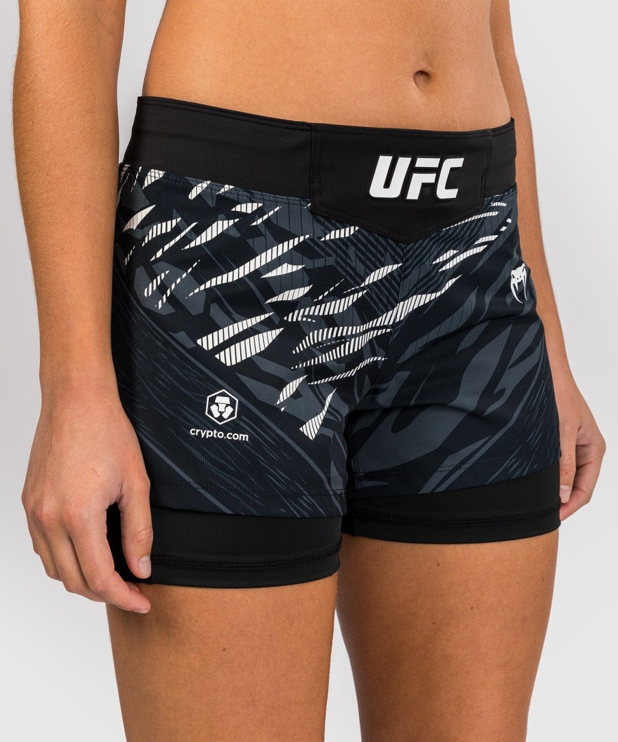 ufc fusion by venum authentic fight night women fight short - black