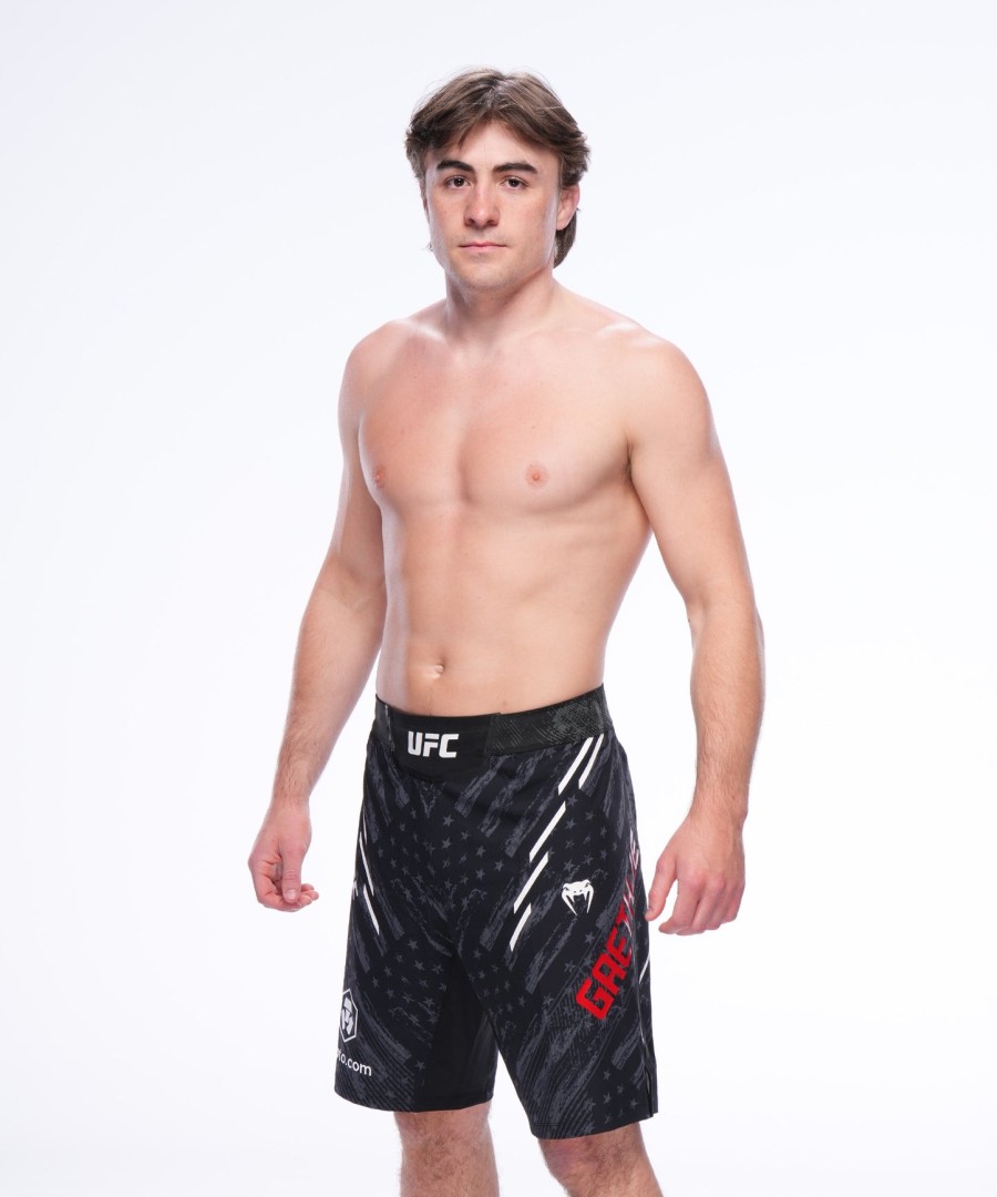men ufc unrivaled by venum black justin gaethje fight short