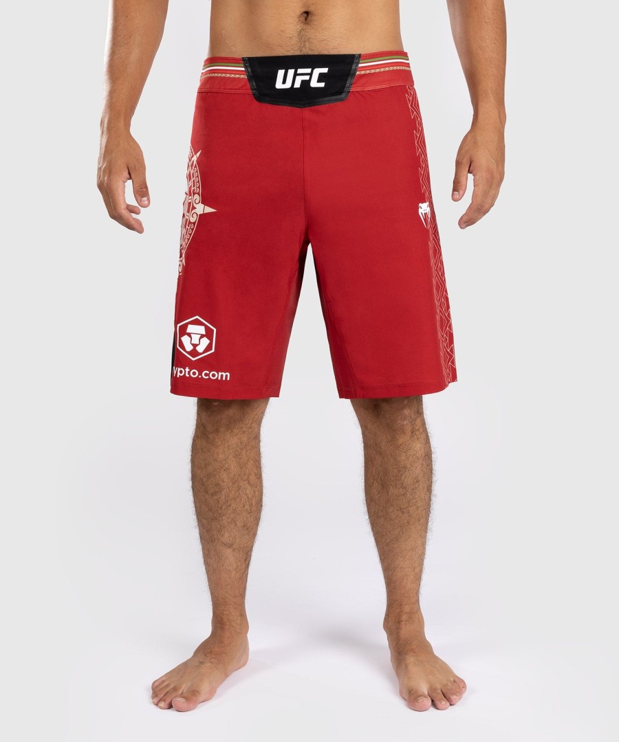 noche ufc by venum authentic fight night men fight short - long fit - red