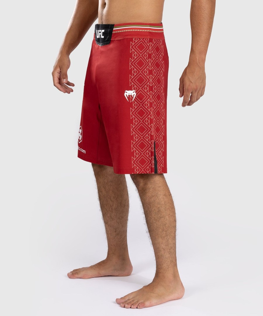 noche ufc by venum authentic fight night men fight short - long fit - red